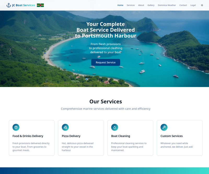 JC Harbor Haven — Full page