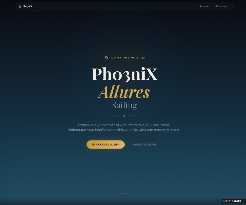 Ph03niX Sailing 3D — Full page