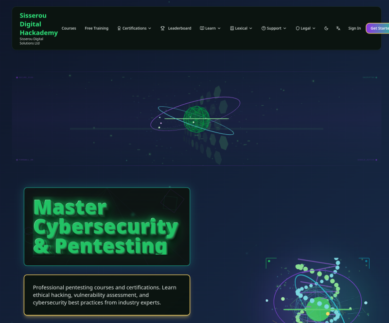 Sisserou Hackademy — Full page