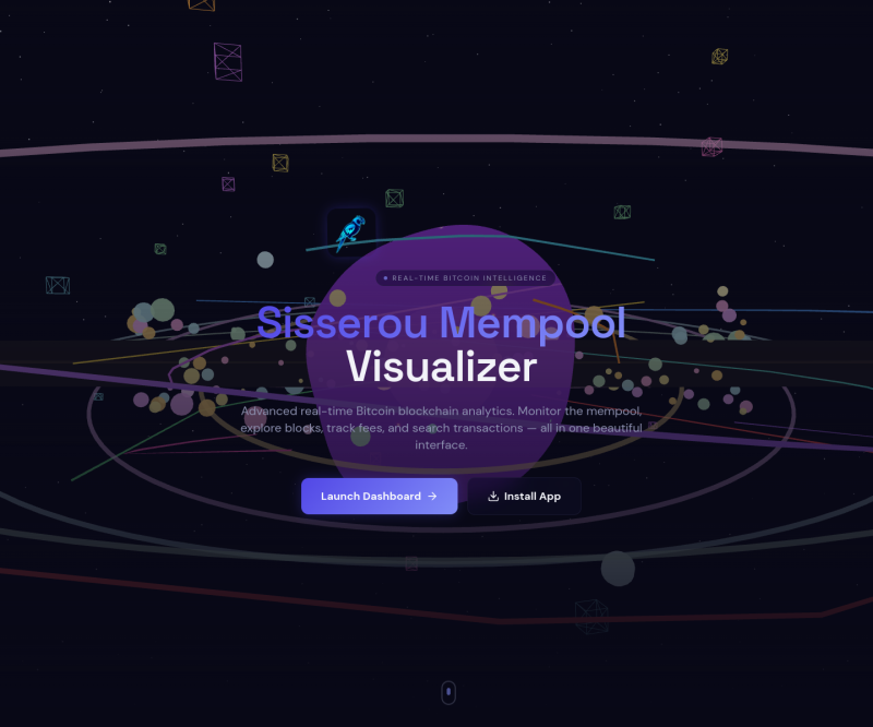 Mempool Navigator — Full page