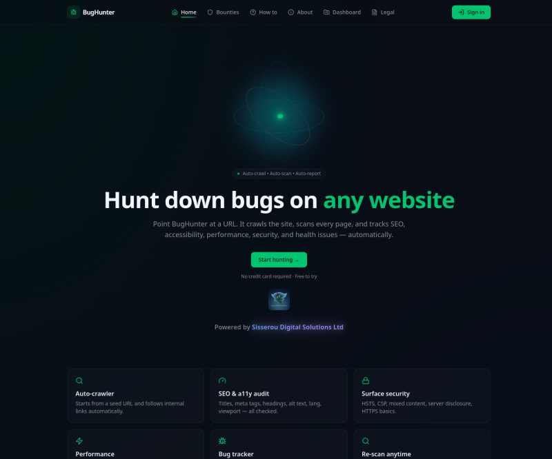 Auto Bug Hunter — Full page