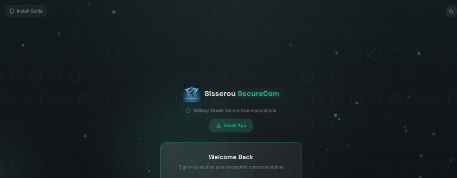 SecureCom — Above the fold