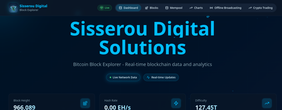 Mempool Vivid — Above the fold