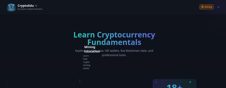 Sisserou Crypto Seed Tools — Above the fold