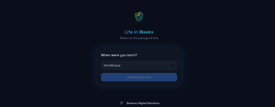 Life in Weeks — Above the fold
