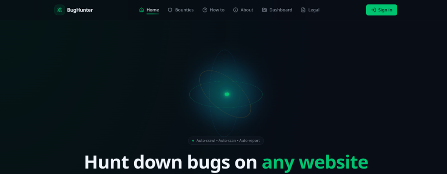 Auto Bug Hunter — Above the fold