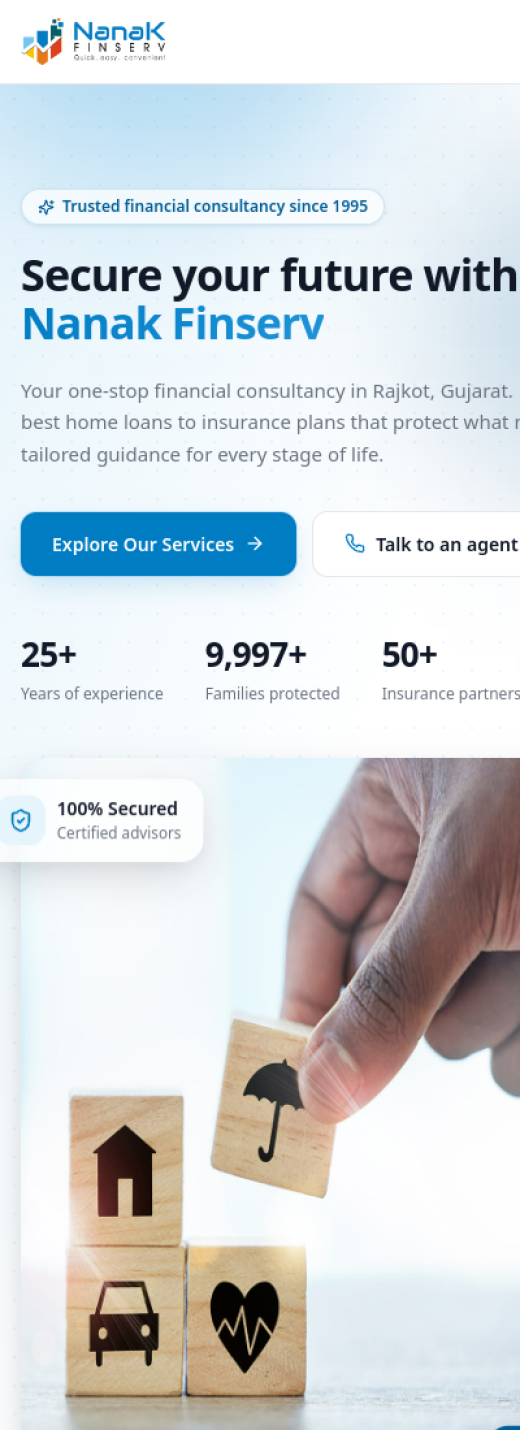 Nanak Finserv mobile screenshot