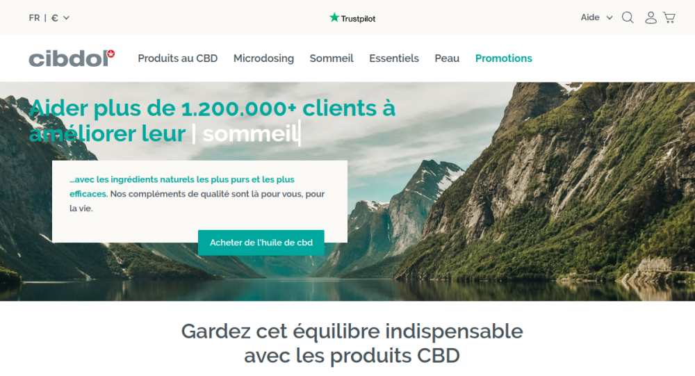 Aperçu du site Cibdol