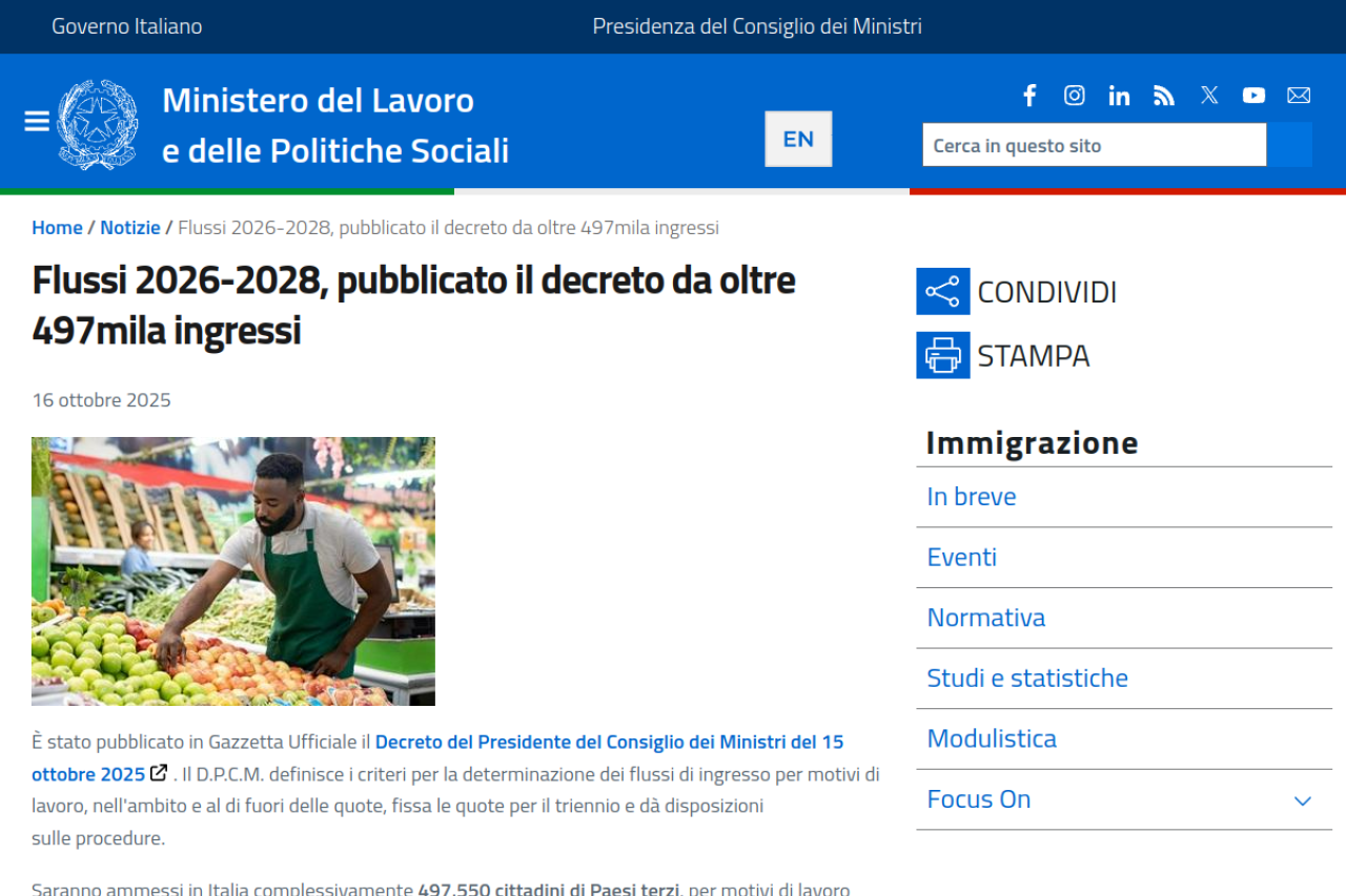 lavoro.gov.it
