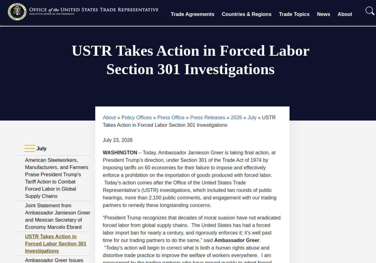 ustr.gov