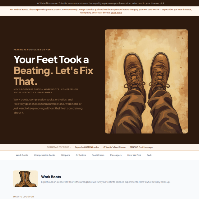 Grandpa's Feet screenshot