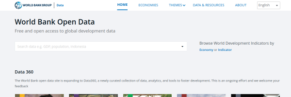 World Bank Open Data