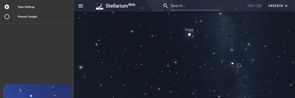 Stellarium Web