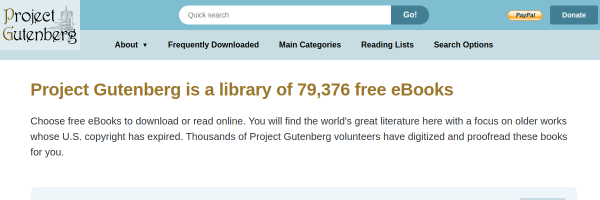 Project Gutenberg