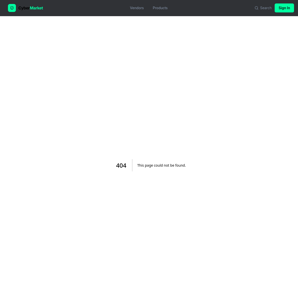 Screenshot of market.cyberforcesecurity.com