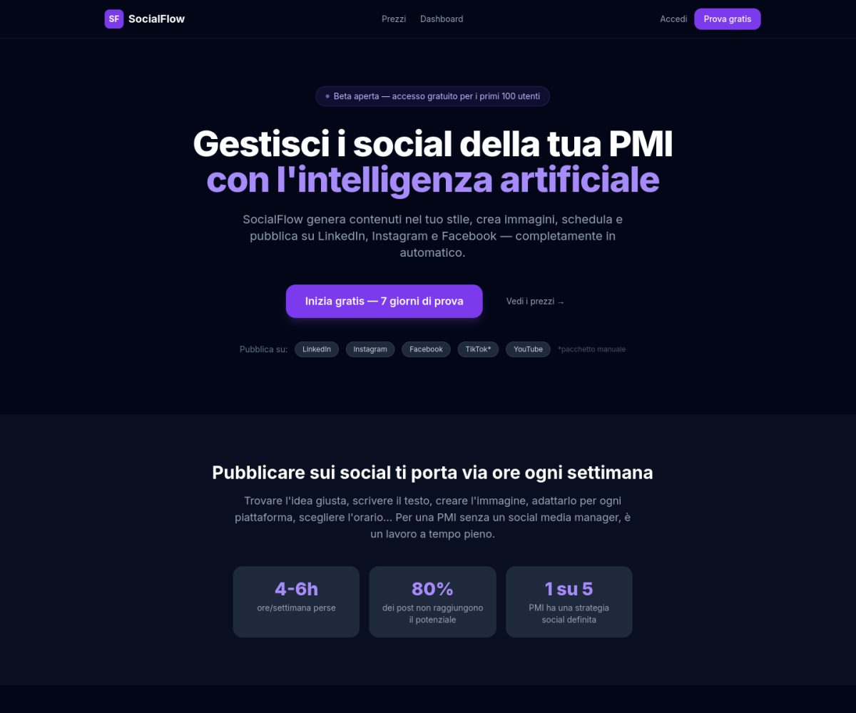 SocialFlow cover