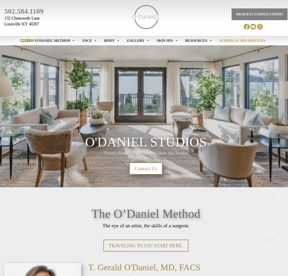 Dr. O'Daniel website
