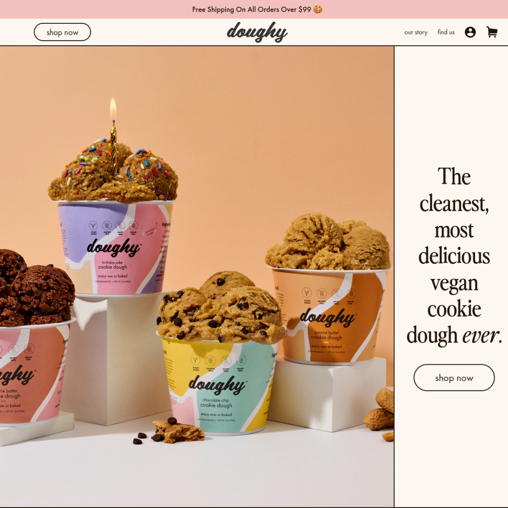 Eat Doughy — full page preview