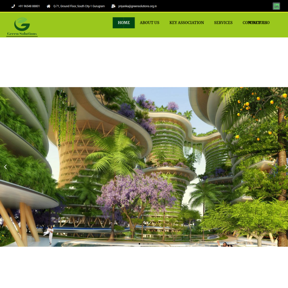 Green Solutions — full page preview