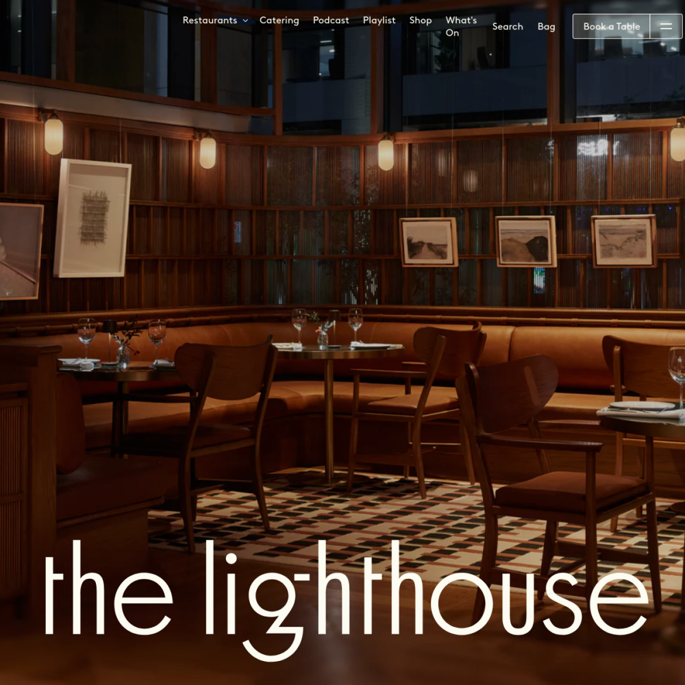 The Lighthouse — full page preview