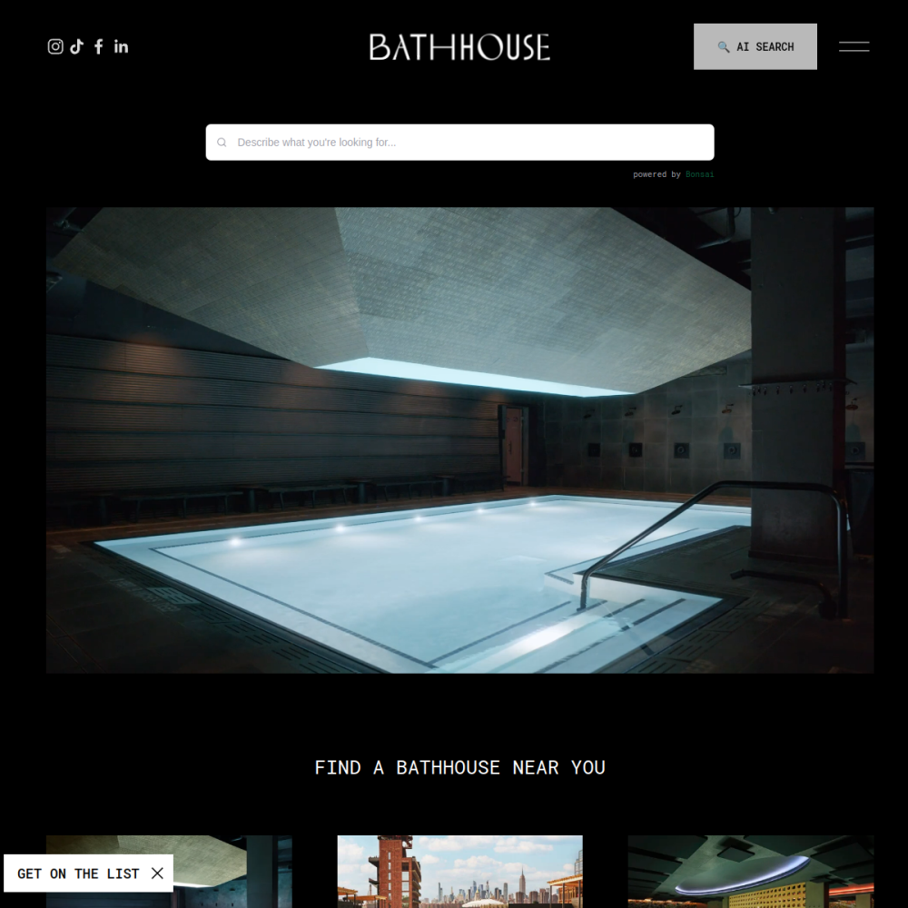 A Bath House — full page preview