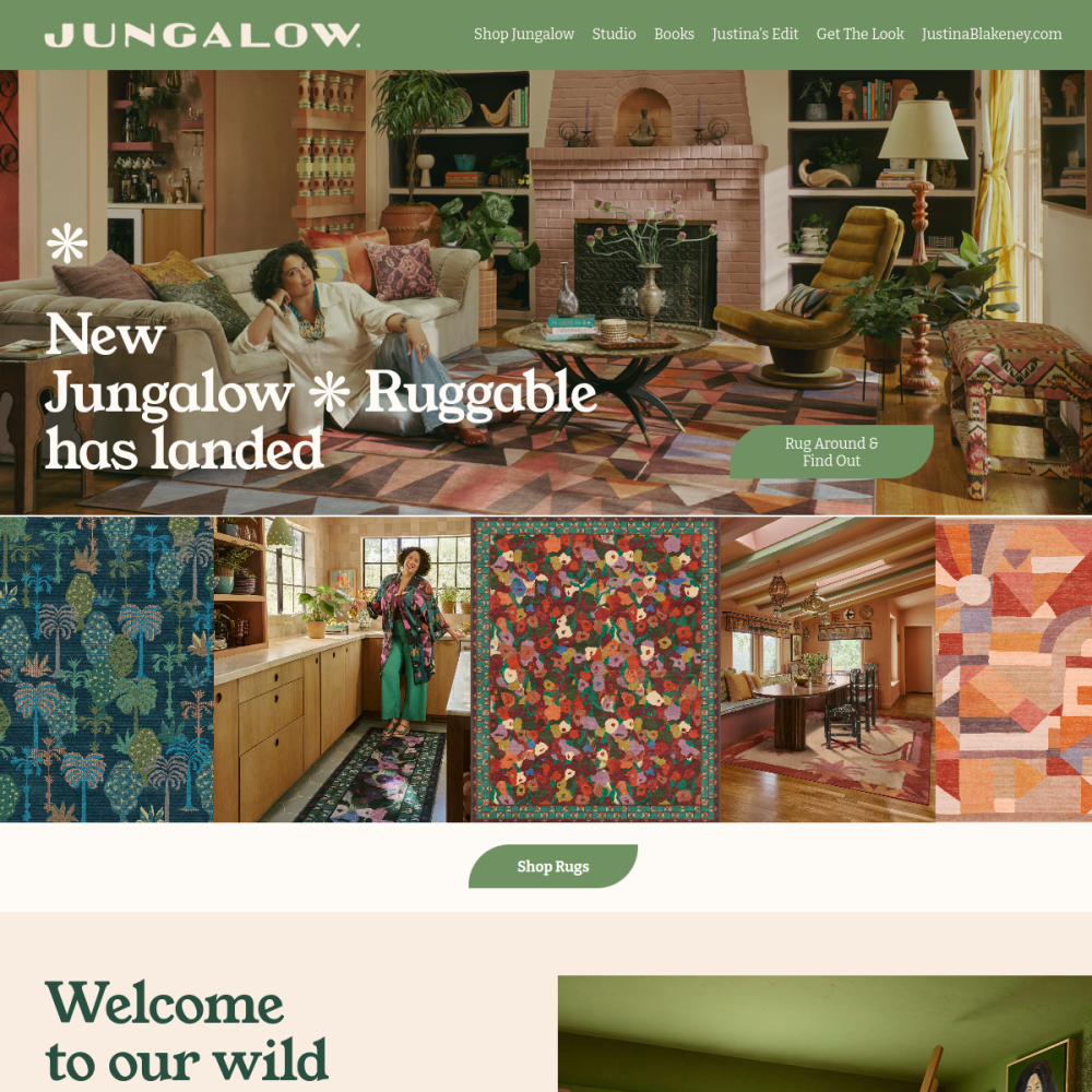 Jungalow — full page preview