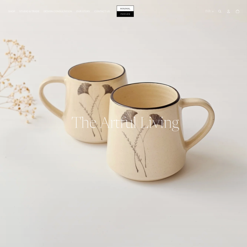 Minimal Indian — full page preview
