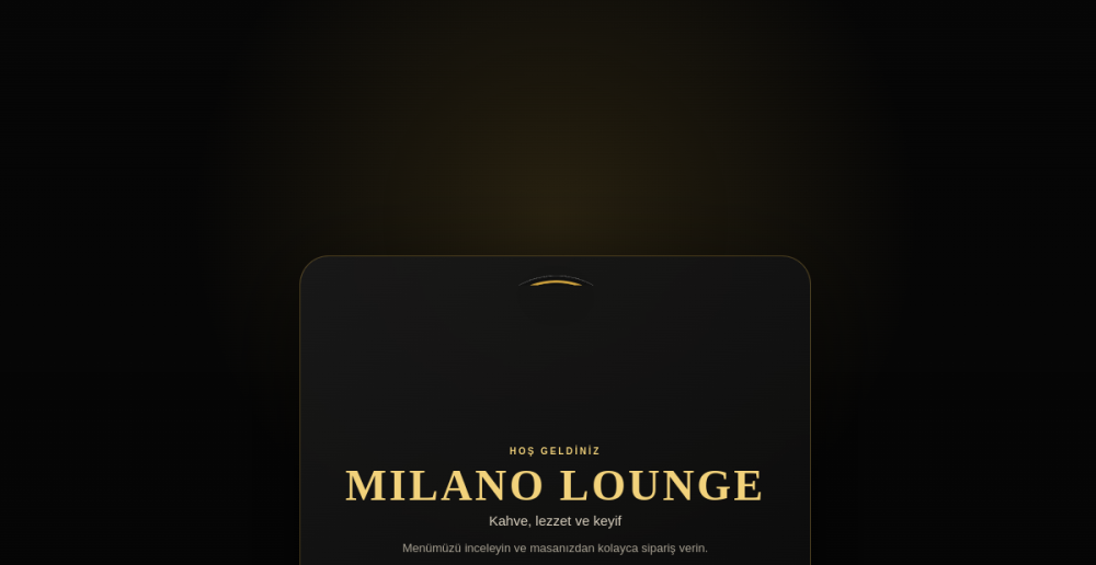 Milano Lounge Cafe web sitesi ön izlemesi