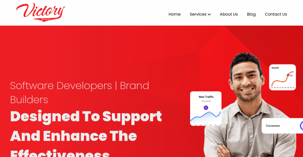 Victory Brands website