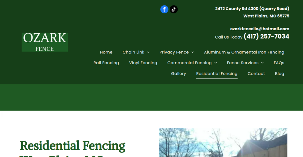 Ozark Fence LLC
