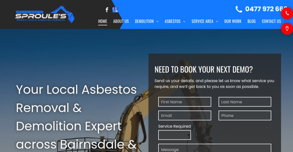 Sproules Demolition & Asbestos Removal PTY LTD