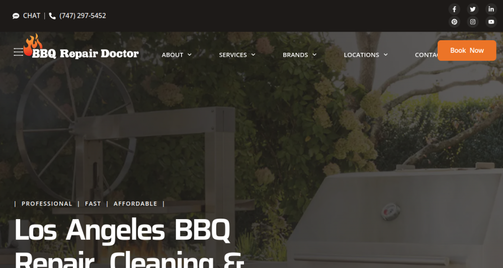BBQ Repair Doctor website