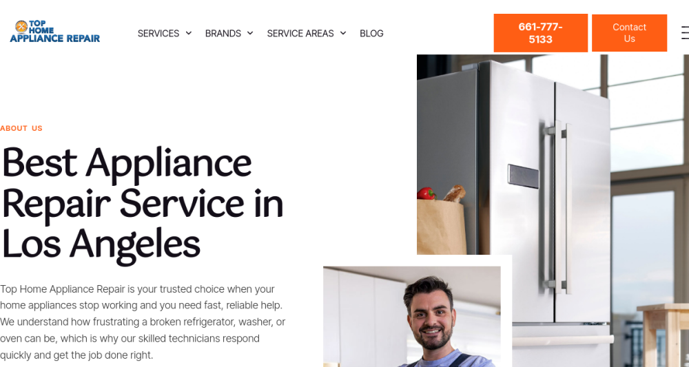 Top Home Appliance Repair website