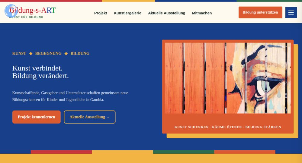 Webseiten-Vorschau Bildung S Art