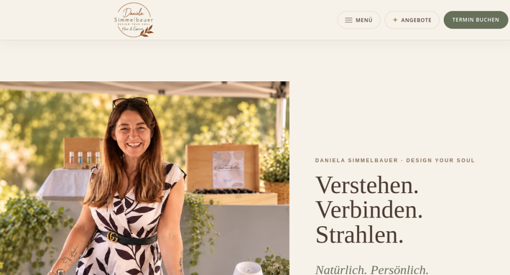 Webseiten-Vorschau Design Your Soul