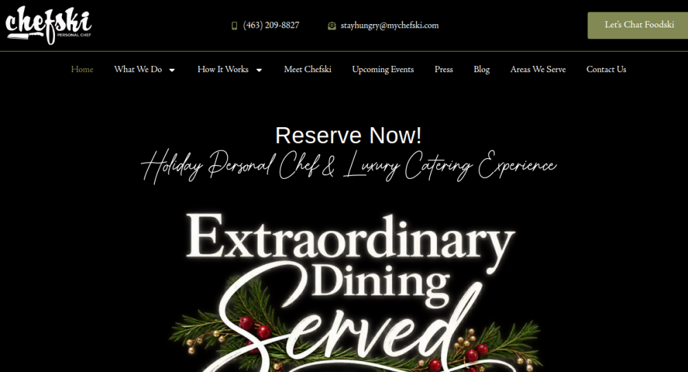 MyChefski website