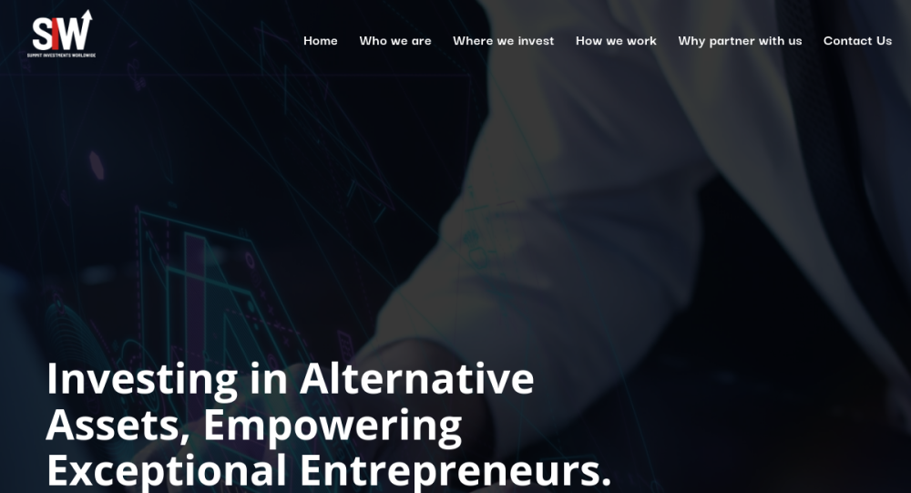 Summit Investments Worldwide website preview