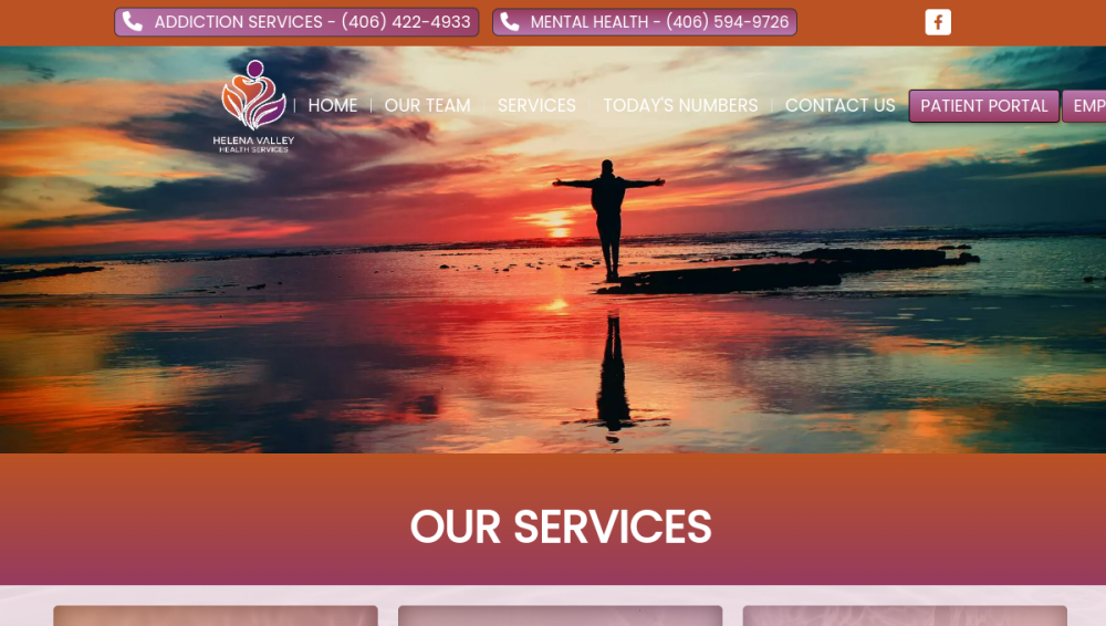 Helena Valley Addiction website