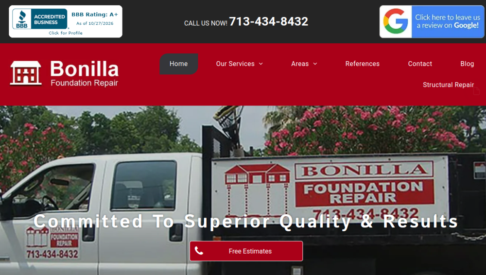 Bonilla Foundation Repair