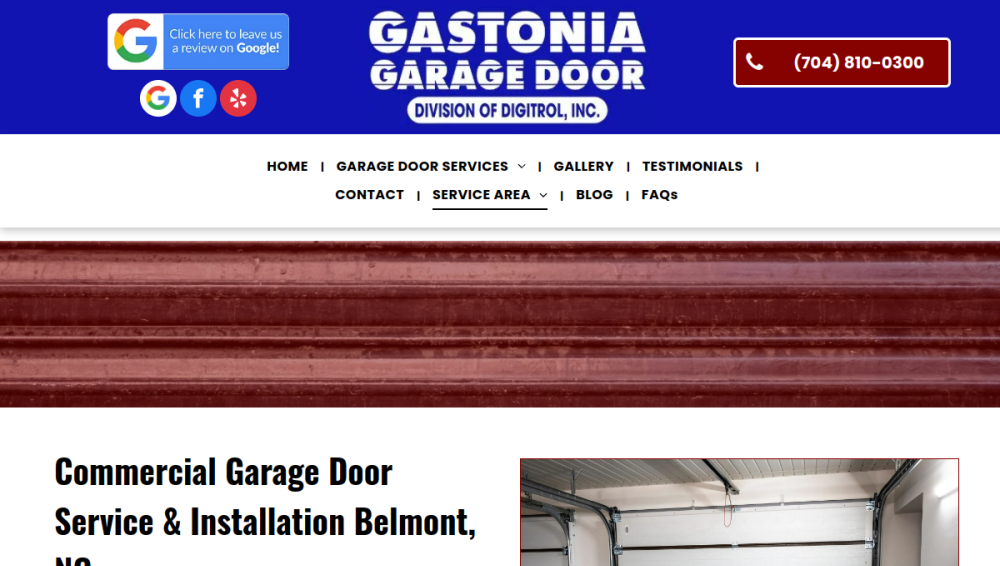 Gastonia Garage Door Division of Digitrol Inc