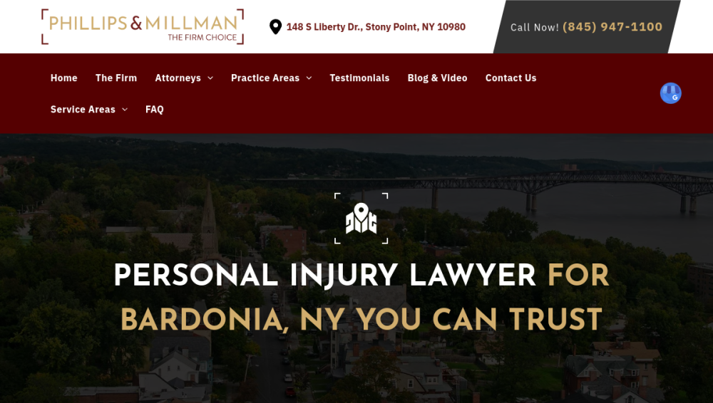 Phillips & Millman LLP website