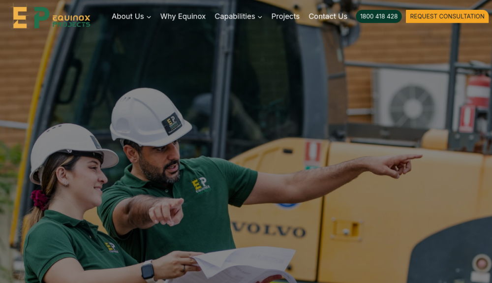 Equinox Projects website