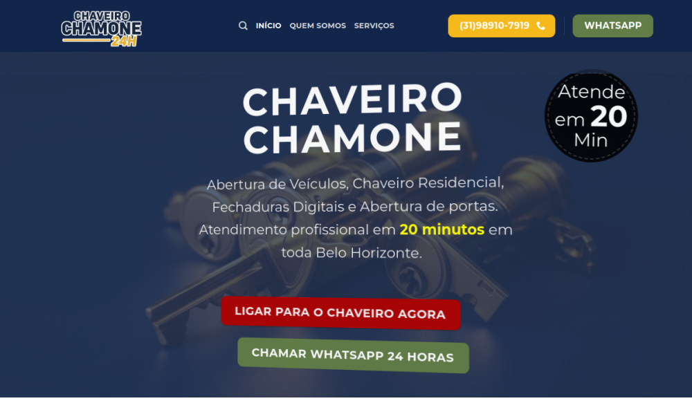 Chaveiro Chamone
