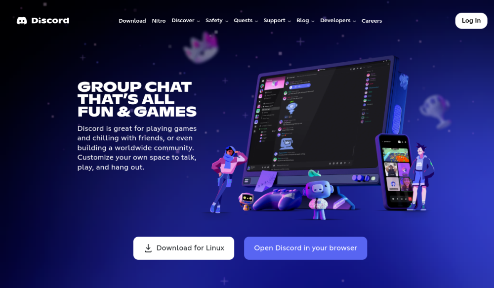 Discord 网站快照