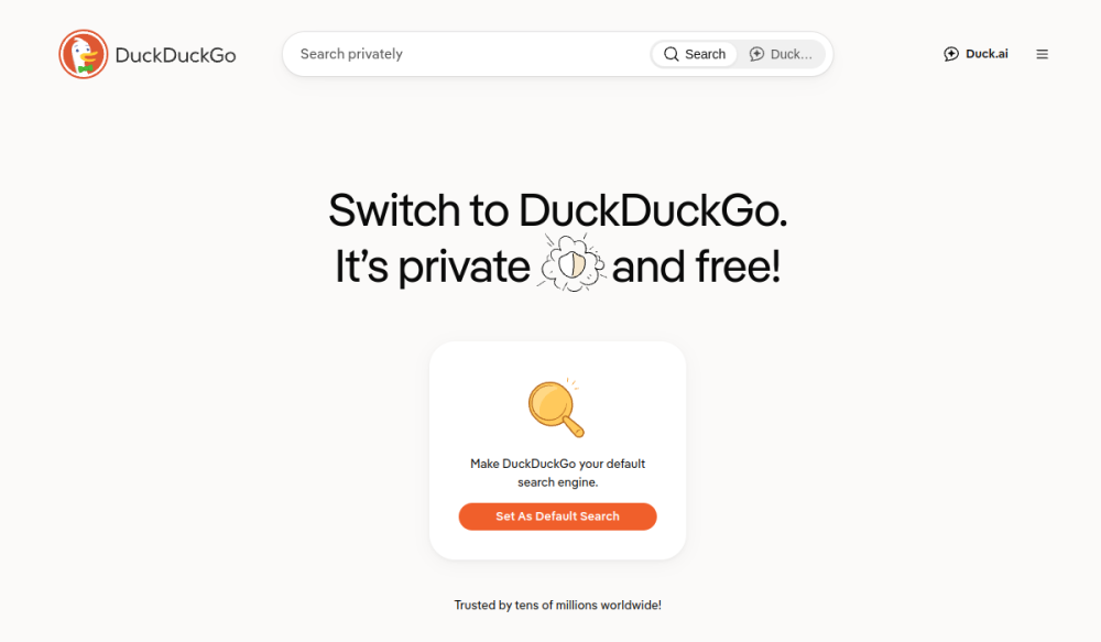 DuckDuckGo 网站快照