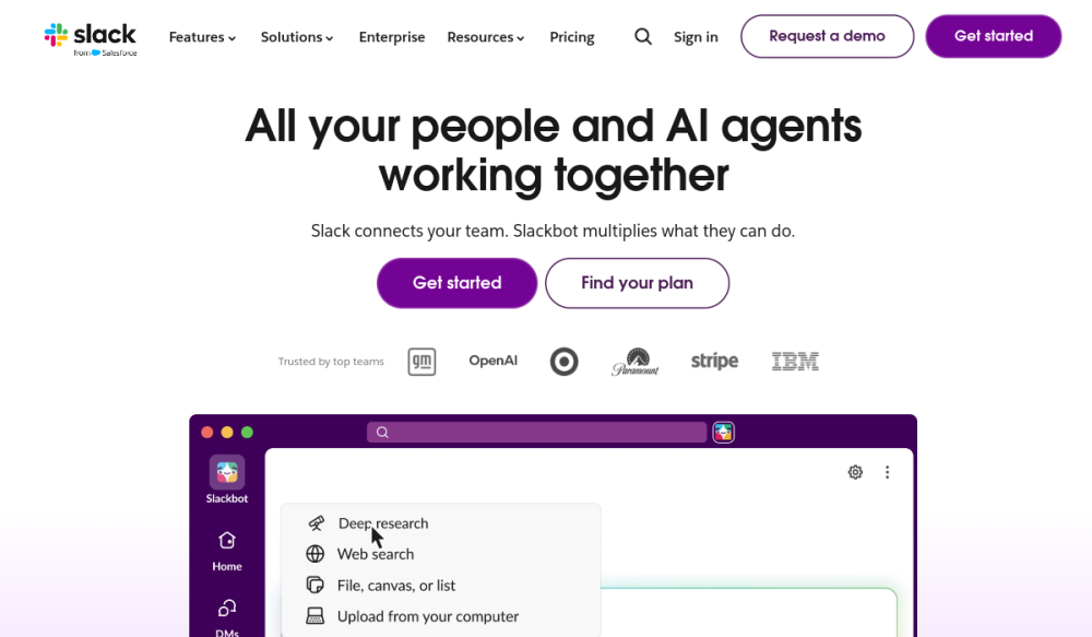 Slack 网站快照