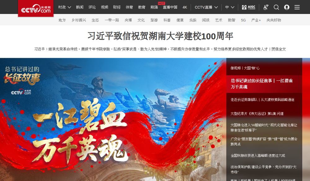 央视网 网站快照