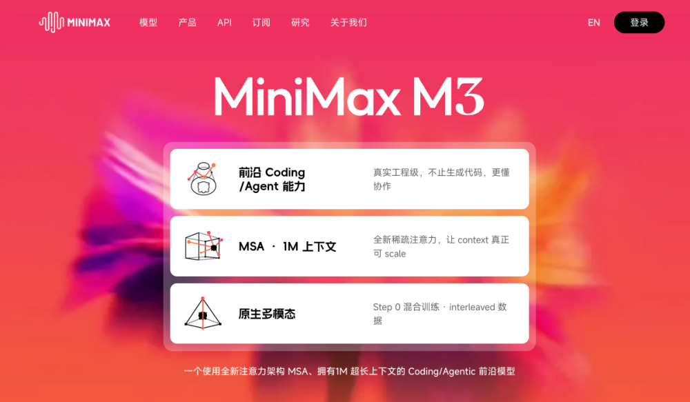 MiniMax 网站快照