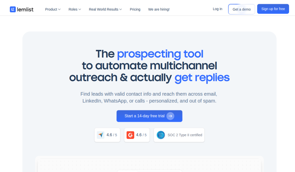 Lemlist email personalization tool