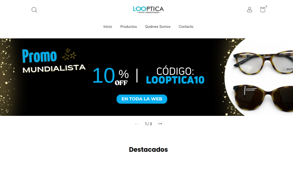 Vista previa de Looptica